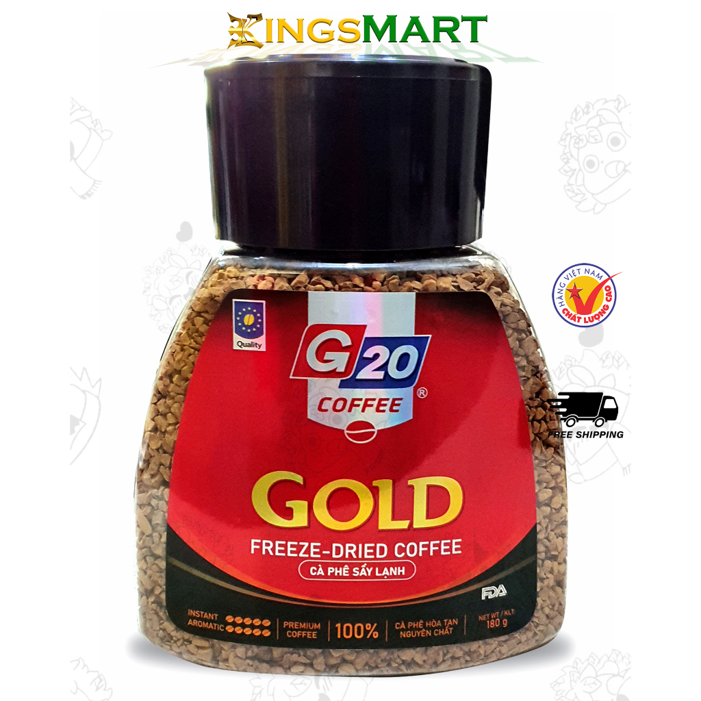 Cà Phê Sấy Lạnh Hòa Tan GOLD MIX  G20 Nguyên Chất, Vị Hài Hòa