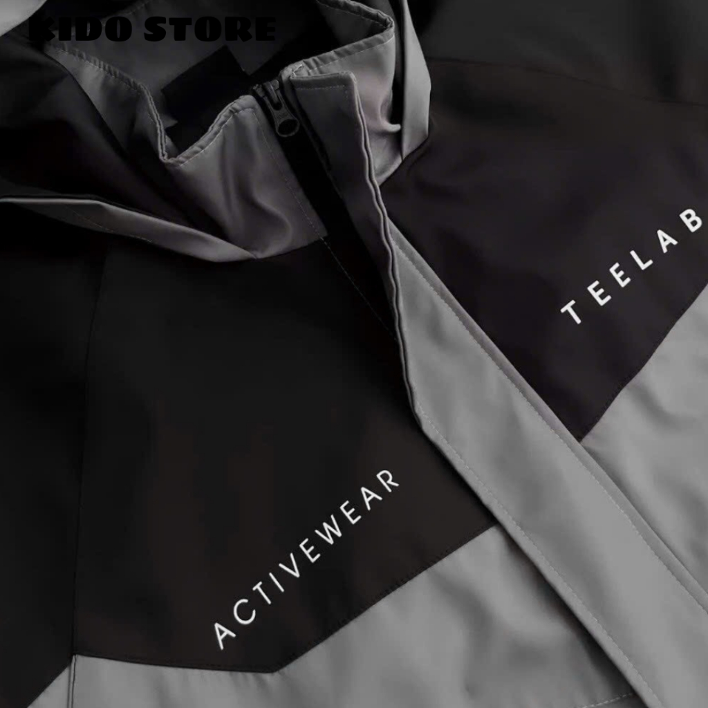 Áo khoác dù gió nam nữ có mũ nón 2 lớp thiết kế trẻ trung form đẹp KG51