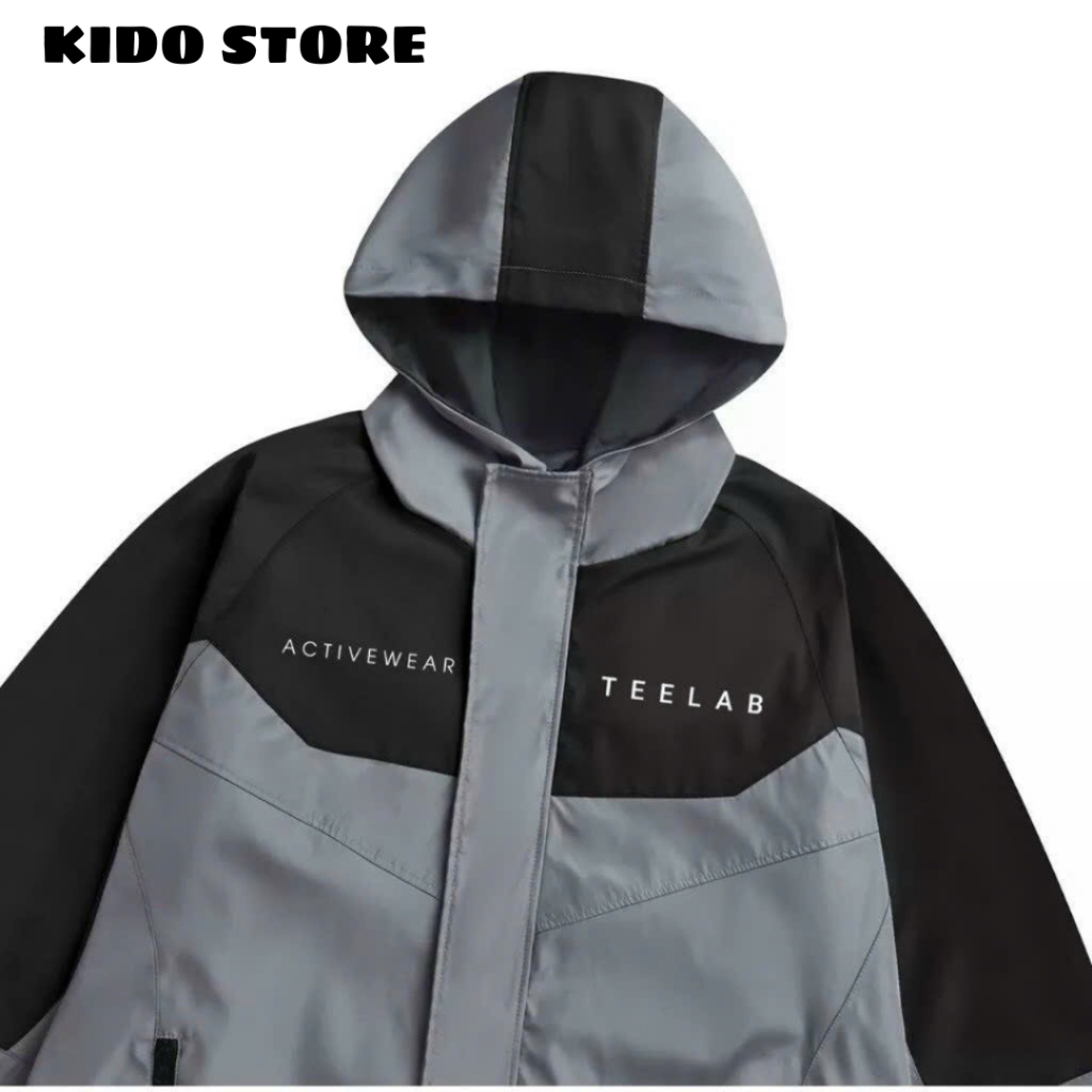 Áo khoác dù gió nam nữ có mũ nón 2 lớp thiết kế trẻ trung form đẹp KG51