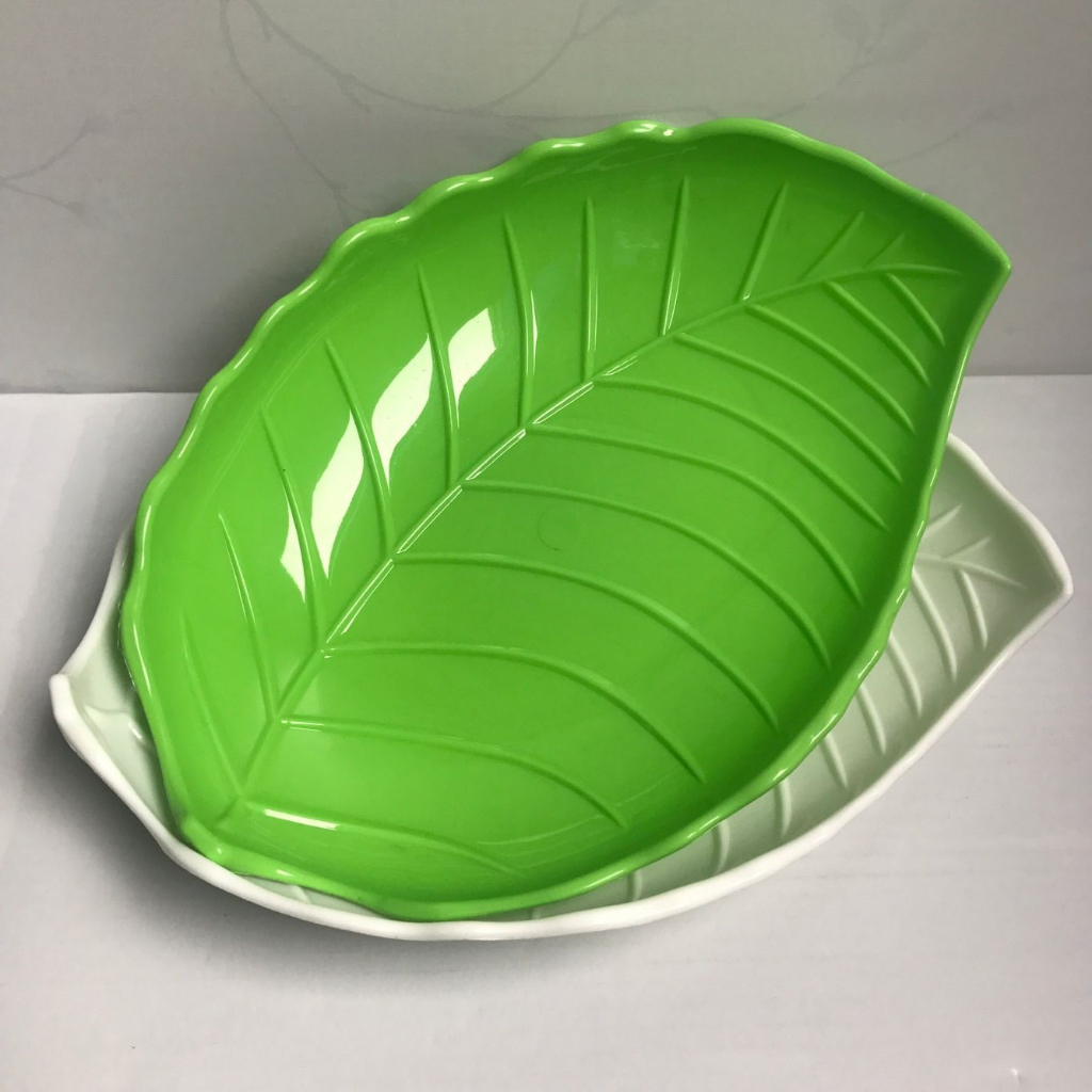 Đĩa Hình Lá Size To Nhất 25x17cm NO.1242 HÀNG VIỆT NHẬT