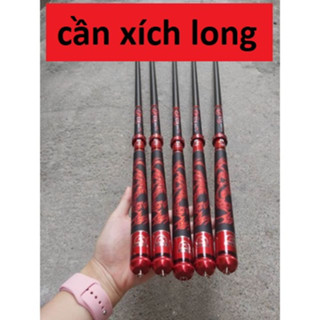 Cần câu tay Xích Long 6H chuyên câu đơn câu đài đánh tự nhiên tặng kèm nhẫn-docau716