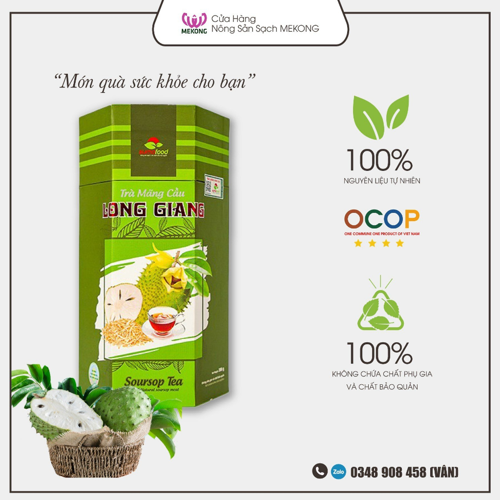 TRÀ MÃNG CẦU LONG GIANG HỘP 200g