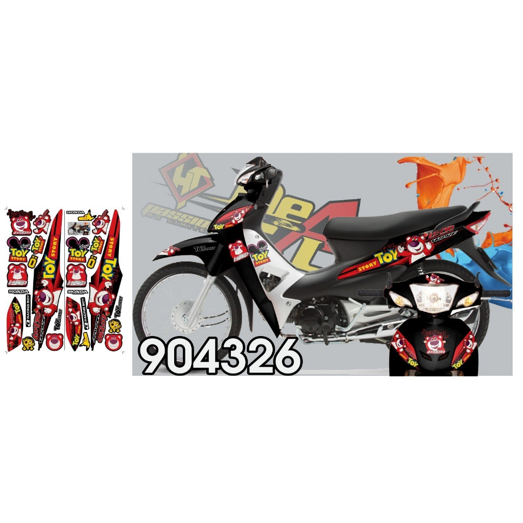 TEM WAVE 50CC-100CC GẤU DÂU VIP