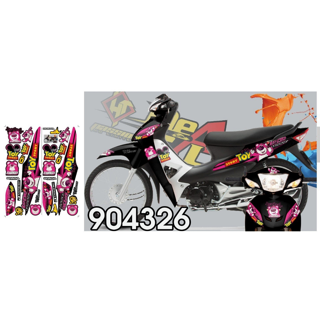 TEM WAVE 50CC-100CC GẤU DÂU VIP