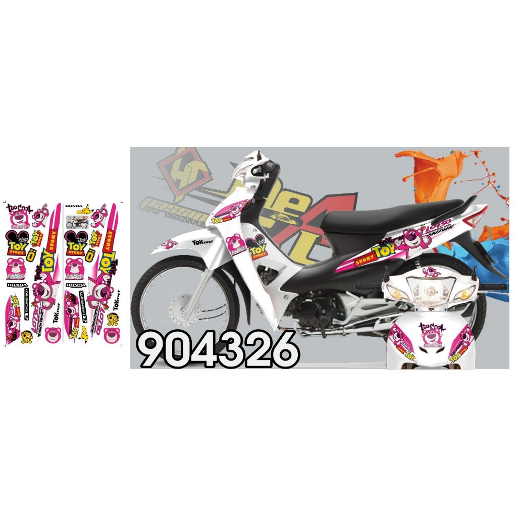 TEM WAVE 50CC-100CC GẤU DÂU VIP