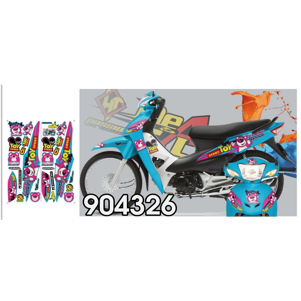 TEM WAVE 50CC-100CC GẤU DÂU VIP