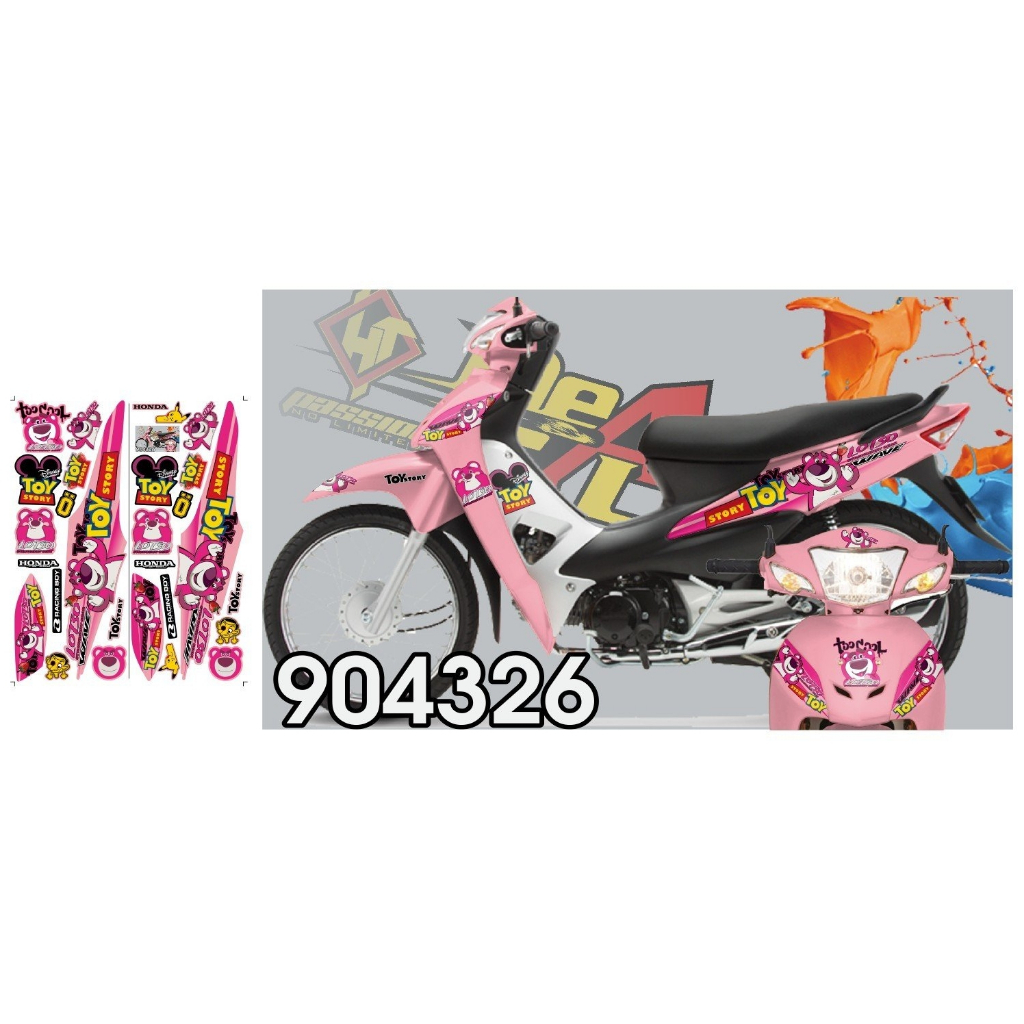 TEM WAVE 50CC-100CC GẤU DÂU VIP