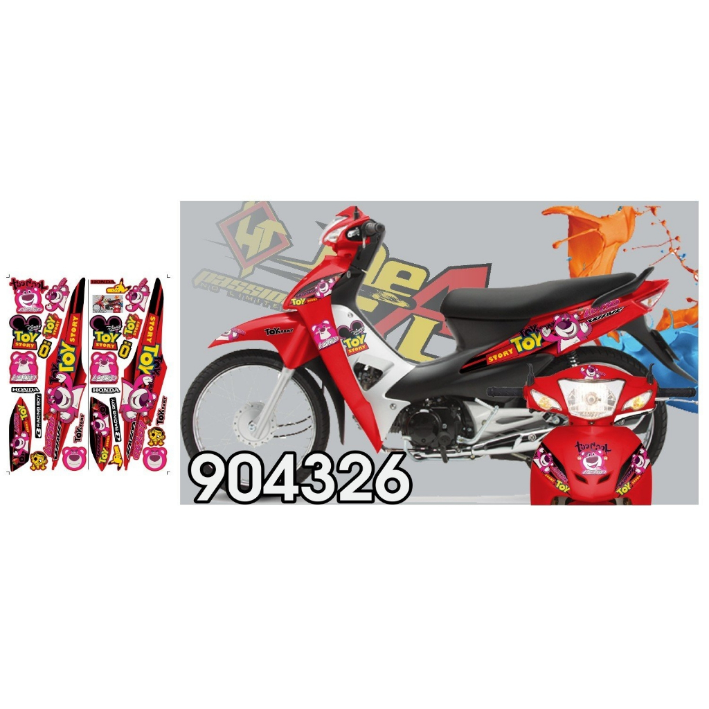 TEM WAVE 50CC-100CC GẤU DÂU VIP