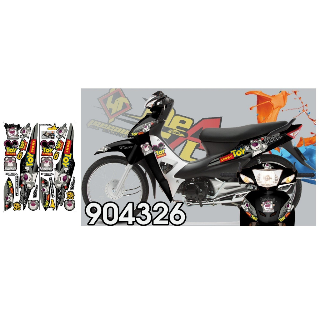 TEM WAVE 50CC-100CC GẤU DÂU VIP