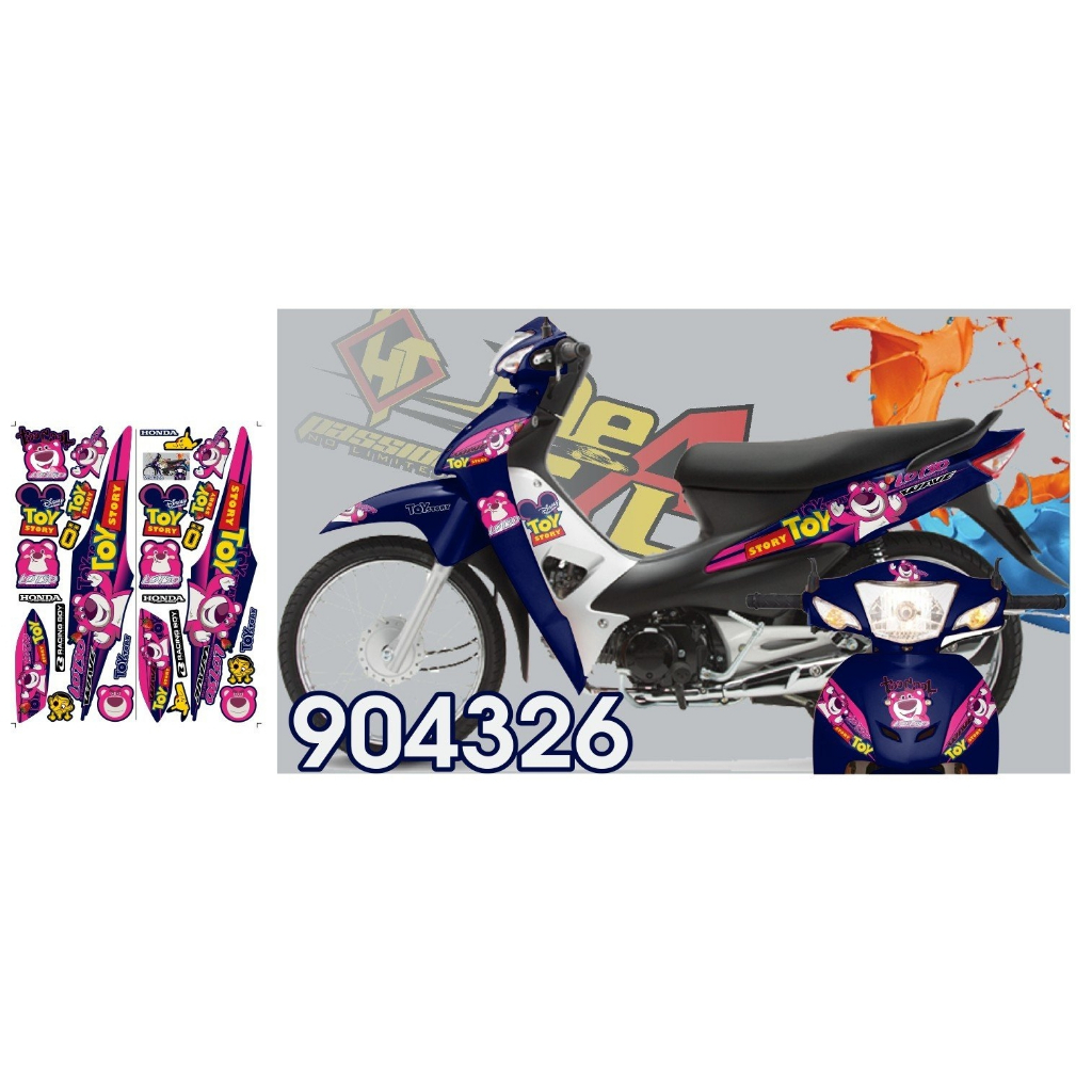 TEM WAVE 50CC-100CC GẤU DÂU VIP