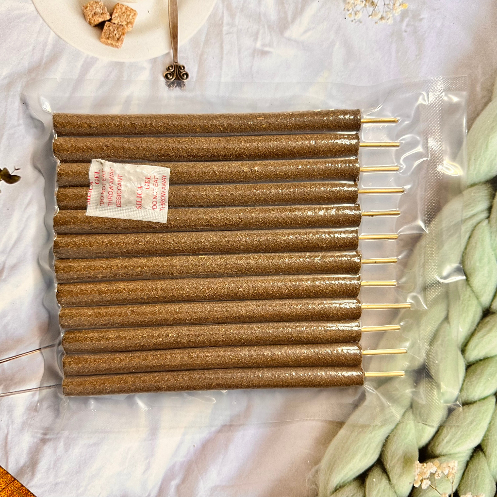 Nhang ngải cứu điếu ngải bồ kết - xông phông 12 cây/ gói Diện Chẩn Thân Tâm