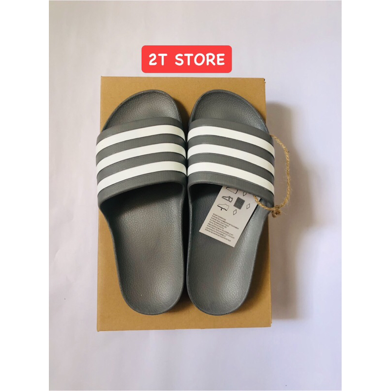 DÉP ĐÚC ADIDAS 3 SỌC THỂ THAO NAM HÀNG CHUẨN