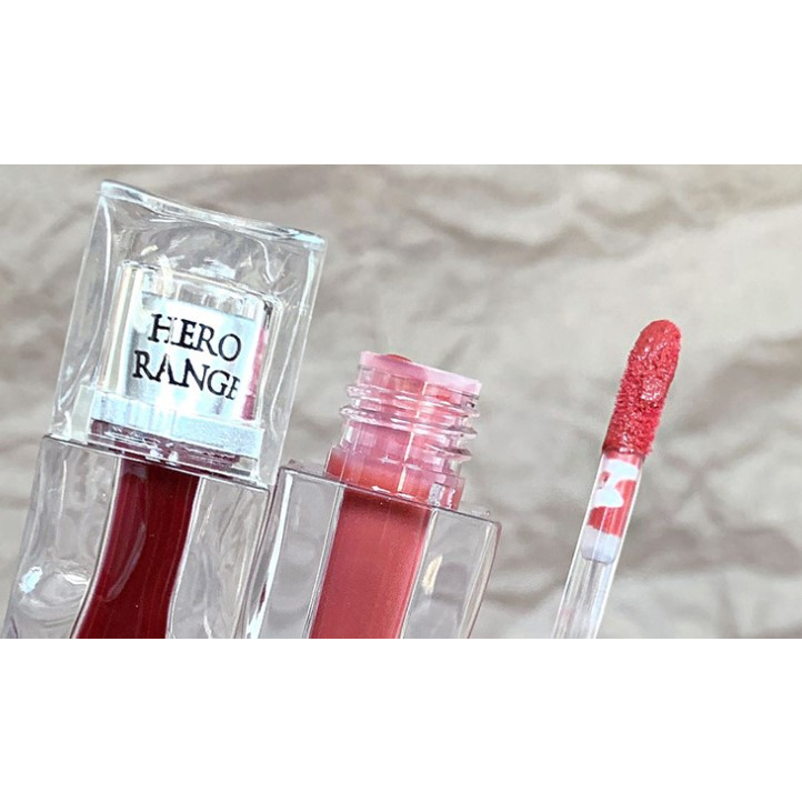 Son Kem Bóng Herorange Vỏ Gương Căng Mọng Mướt Môi V21 Mirror Light Lip Glaze