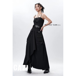 VÁY QUÂY DARKWEAR XẺ TRƯỚC CHẤT DÙ PHỐI CÁ TÍNH ĐỘC LẠ  qccc