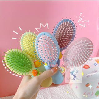 Lược mini gỡ rối chải tóc giả chuyên dụng