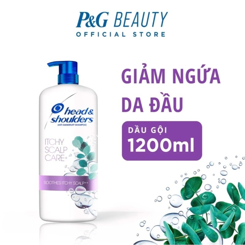 Dầu gội head & shoulders giảm ngứa da đầu 1200 ml