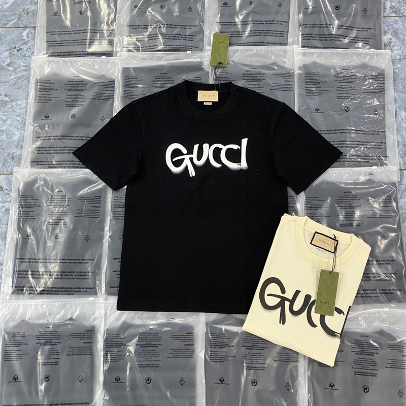 Tee Gucci 3D Unisex 100% Cotton