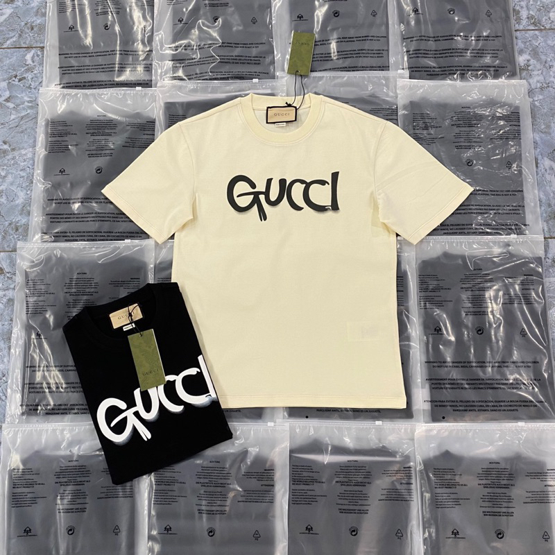 Tee Gucci 3D Unisex 100% Cotton