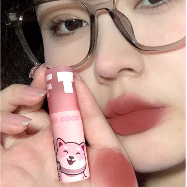 Son Kem Lì PINK COCO Chú Cáo Bền Màu Lâu Trôi