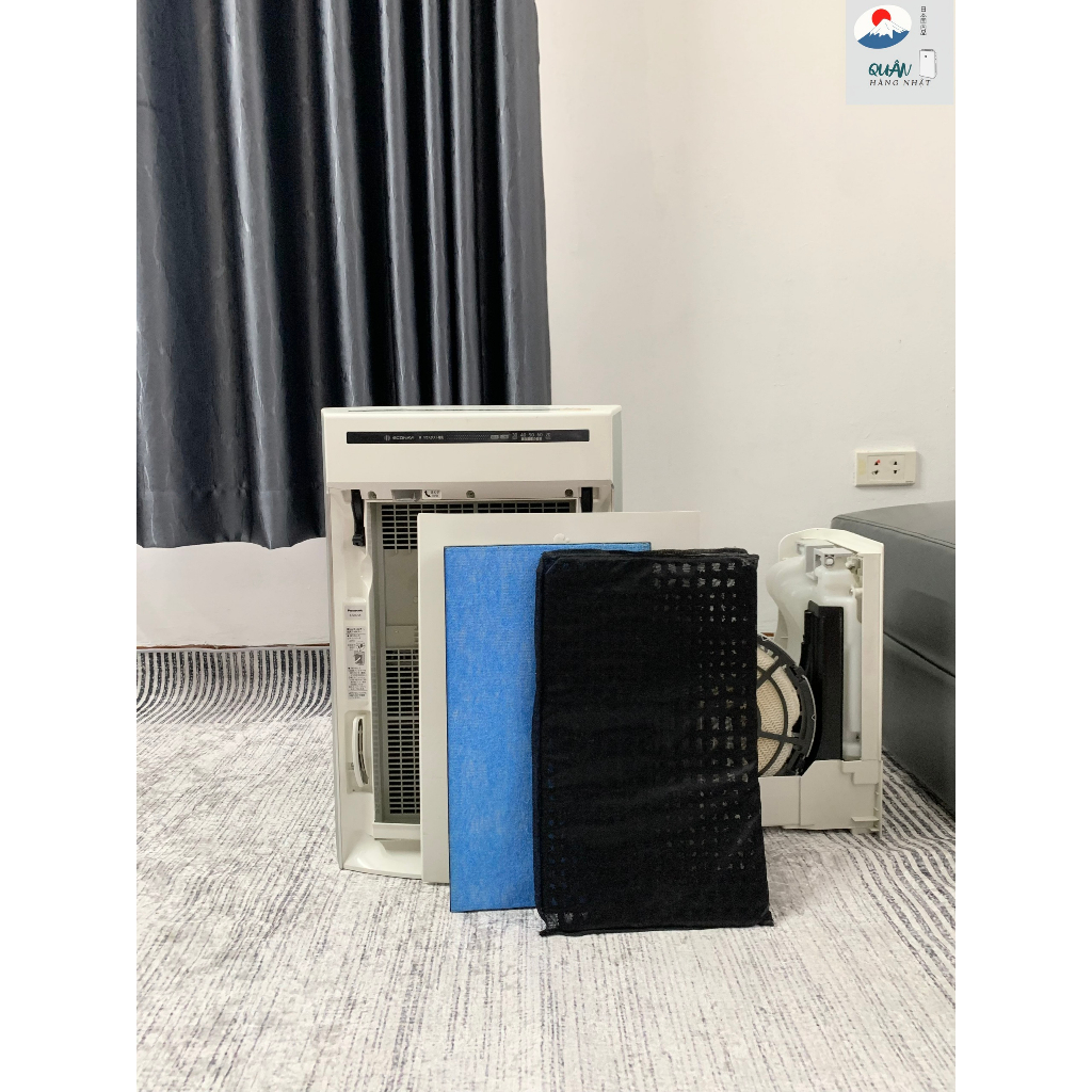 Máy lọc không khí và bù ẩm nội địa Nhật Panasonic FVXJ50-40m2-Tình trạng mới 95%