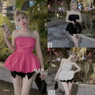 Áo cup voan phồng ( có bo chun sau )