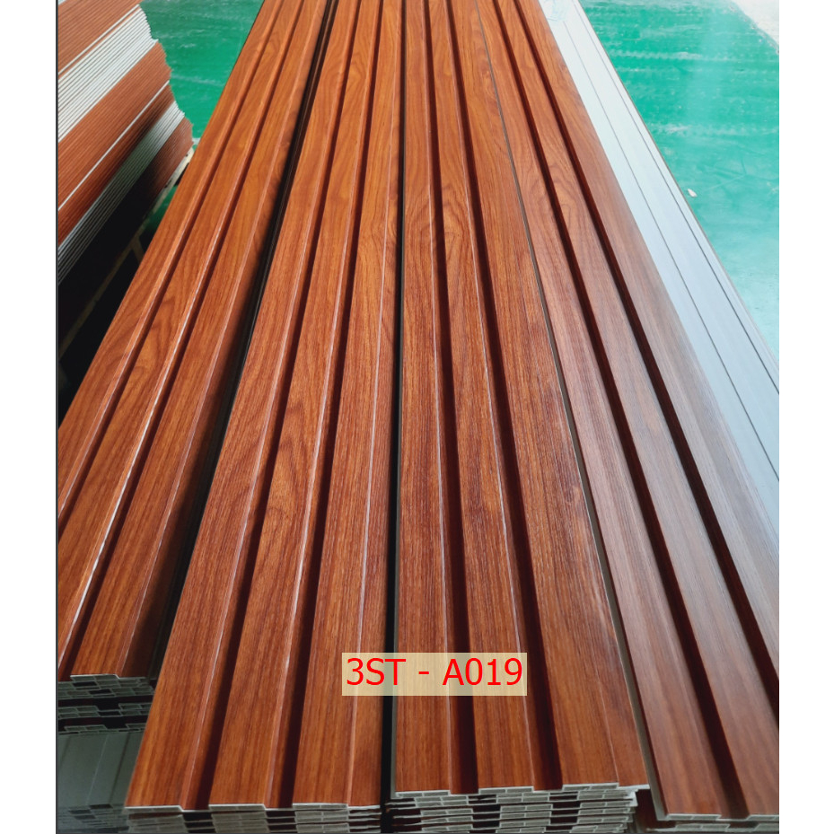 Tấm ốp tường lam sóng loại rẻ - kích thước 15cm x 2,9m dầy 9mm - phù hợp dùng tạm