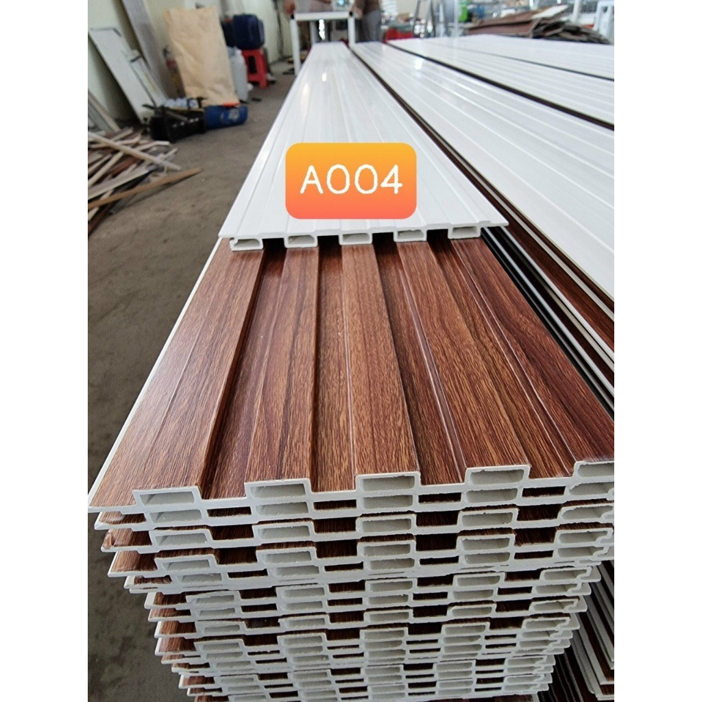 Tấm ốp tường lam sóng loại rẻ - kích thước 15cm x 2,9m dầy 9mm - phù hợp dùng tạm