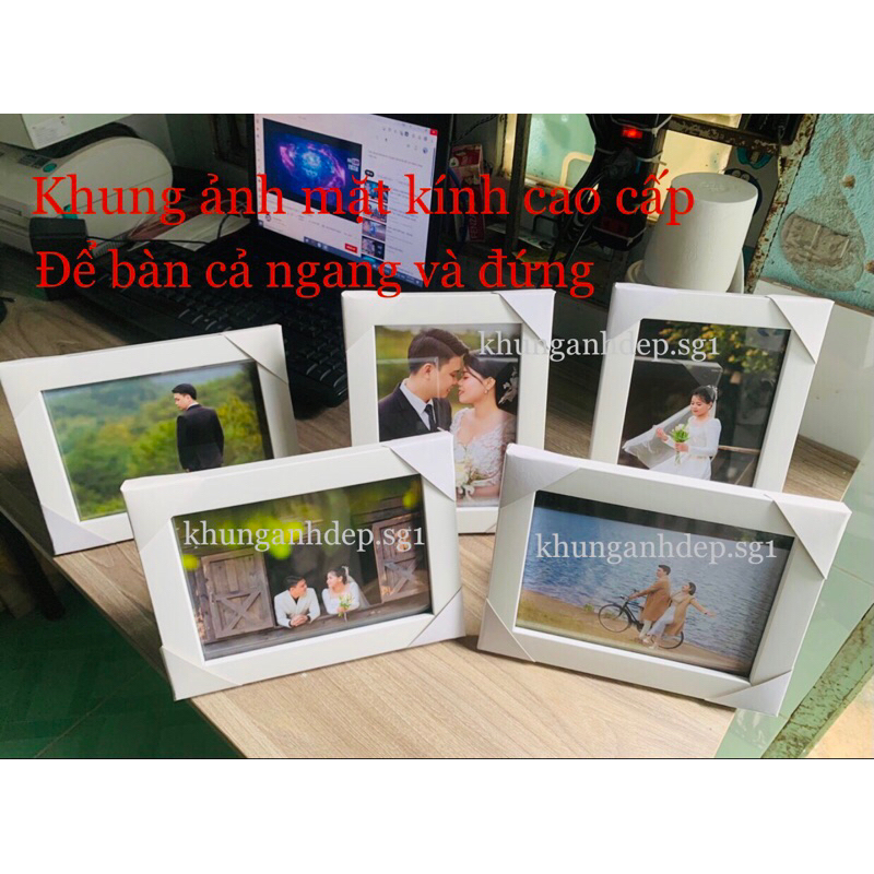 Khung ảnh để bàn 13x18, 15x21... và treo tường giá rẻ.