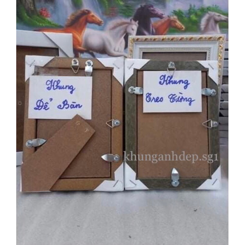 Khung ảnh để bàn 13x18, 15x21... và treo tường giá rẻ.