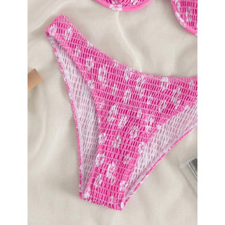 [ORDER SHEIN] Set Hai Mảnh Bikini Gọng Phối Hoa