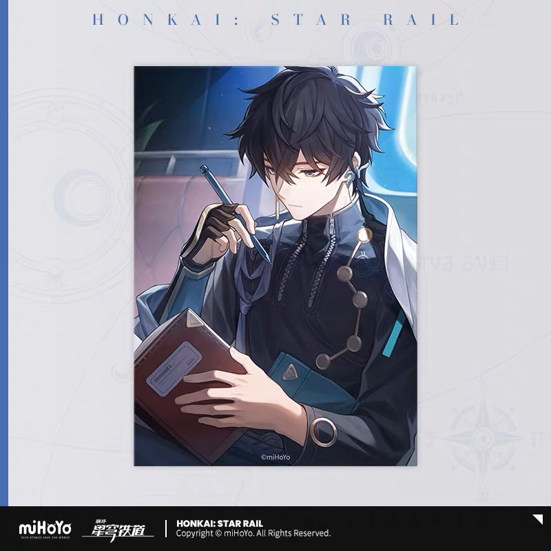 Postcard HONKAI STAR RAIL CHÍNH HÃNG  - miHoYo.