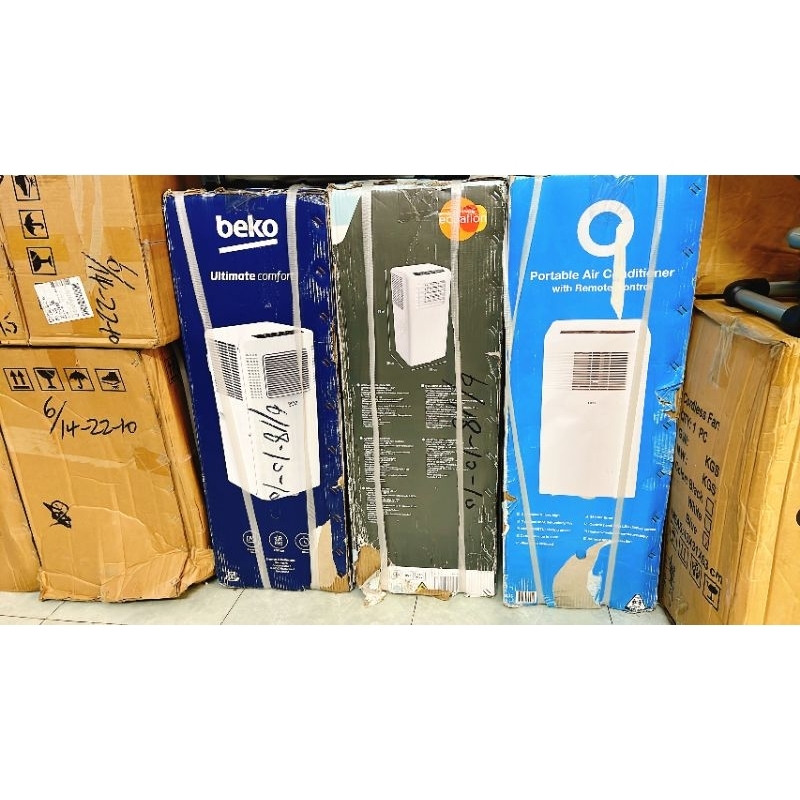 điều hòa di động hàng xuất châu âu 1P 7000-9000BTU(Beko ,Onix , Equation ,Tectro Davis&Grant)