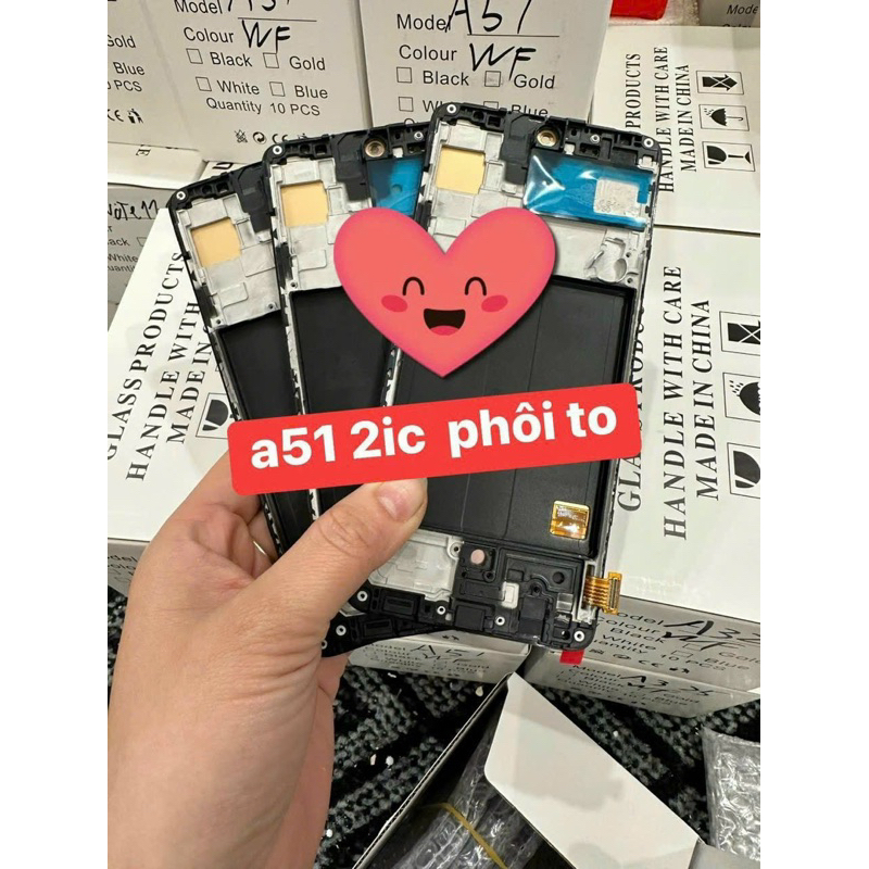 Màn hình samsung a51 2ic phôi lớn như zin