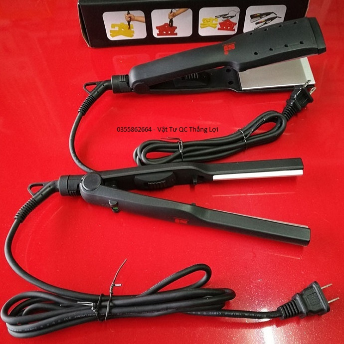 Máy uốn mica chân chữ, kẹp uốn chân chữ mica