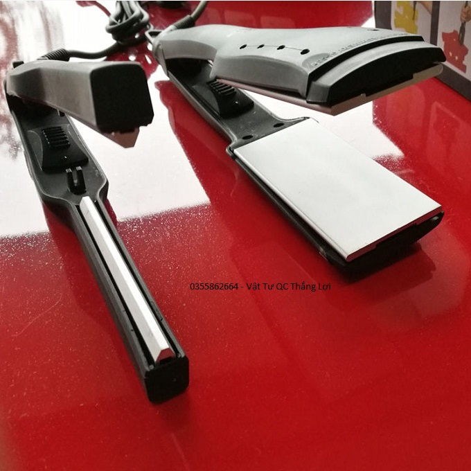 Máy uốn mica chân chữ, kẹp uốn chân chữ mica