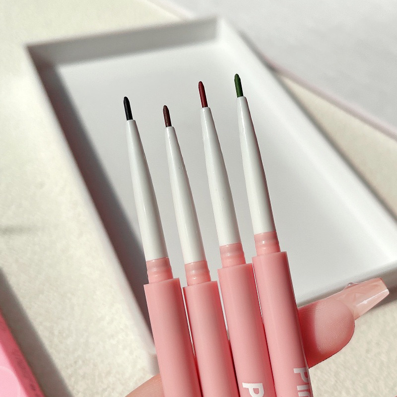 Chì Kẻ Mắt Siêu Lì PINK COCO Chống Nước Bền Màu KHÔNG LEM Vỏ Hồng