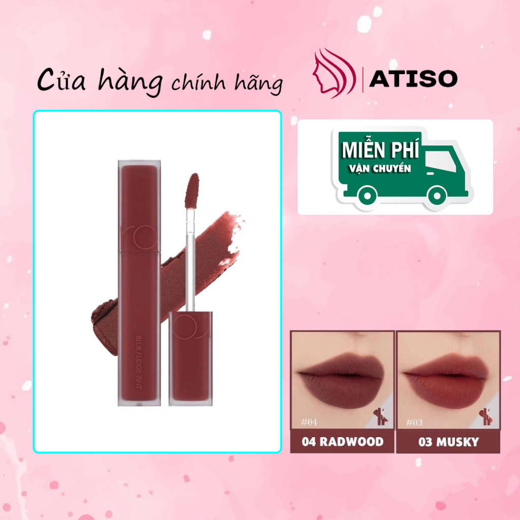 Son kem lì Romand Blur Fudge Tint - 5g [Màu 1-11] - atiso.96