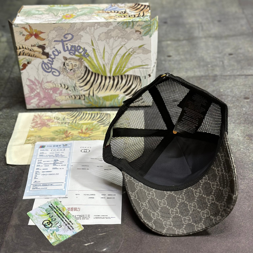 Nón lưới Mũ siêu cấp logo GG khuy đồng fullboxx hộp