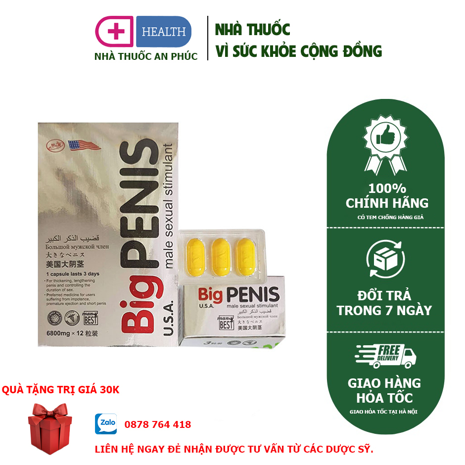 Viên uống dành cho nam giới  Big Penis 6800mg