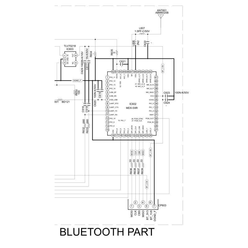 BLUETOOTH MD-5XR  CHIP CSR57E6  HÀNG MỚI