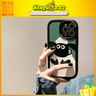 Ốp lưng điện thoại iphone hình cừu đen ip 7/7plus/8/8plus/x/xs/xr/xsmax/11/12/13/14/mini/pro/max/plus/promax - Shopbo247