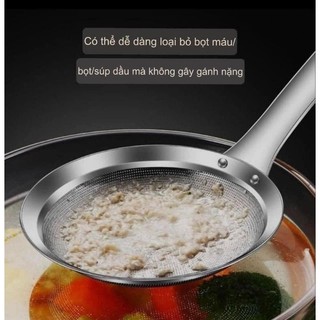 Muôi lọc rây, muôi hớt bọt inox 304