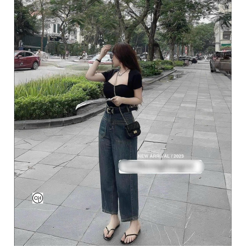 QUẦN BAGGY JEANS ỐNG RỘNG SIÊU HOT #1508