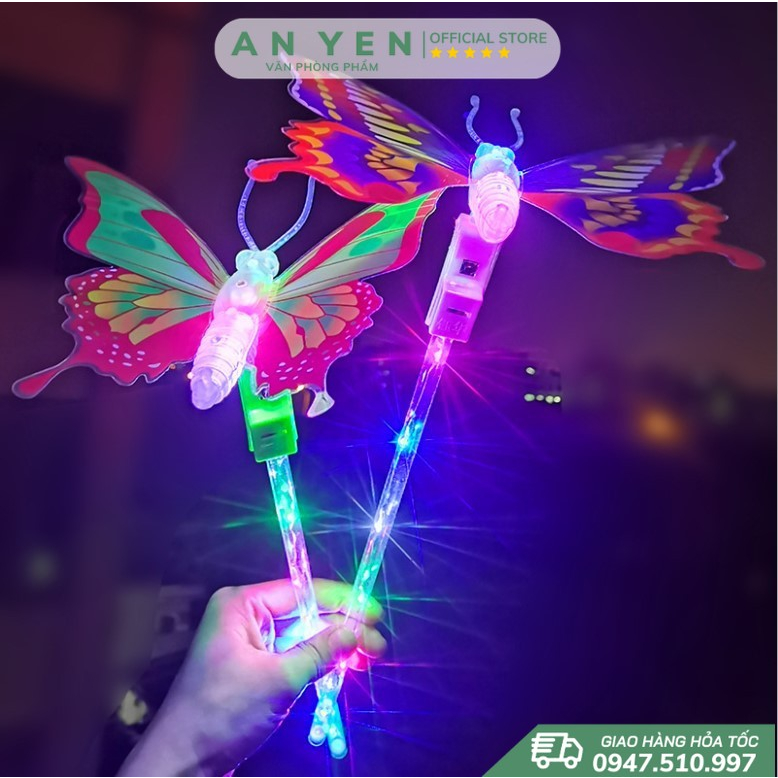 ĐÈN TRUNG THU CÁNH BƯỚM SIÊU HÓT PHÁT SÁNG