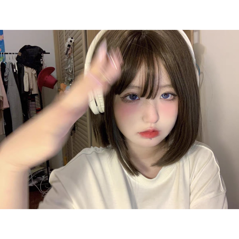 ❤️‍🔥🎉TÓC GIẢ/ WIG TEEN SIÊU THẬT CHẤT🩸đội không giả trân tặng kèm WIGCAP