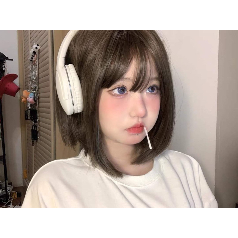 ❤️‍🔥🎉TÓC GIẢ/ WIG TEEN SIÊU THẬT CHẤT🩸đội không giả trân tặng kèm WIGCAP