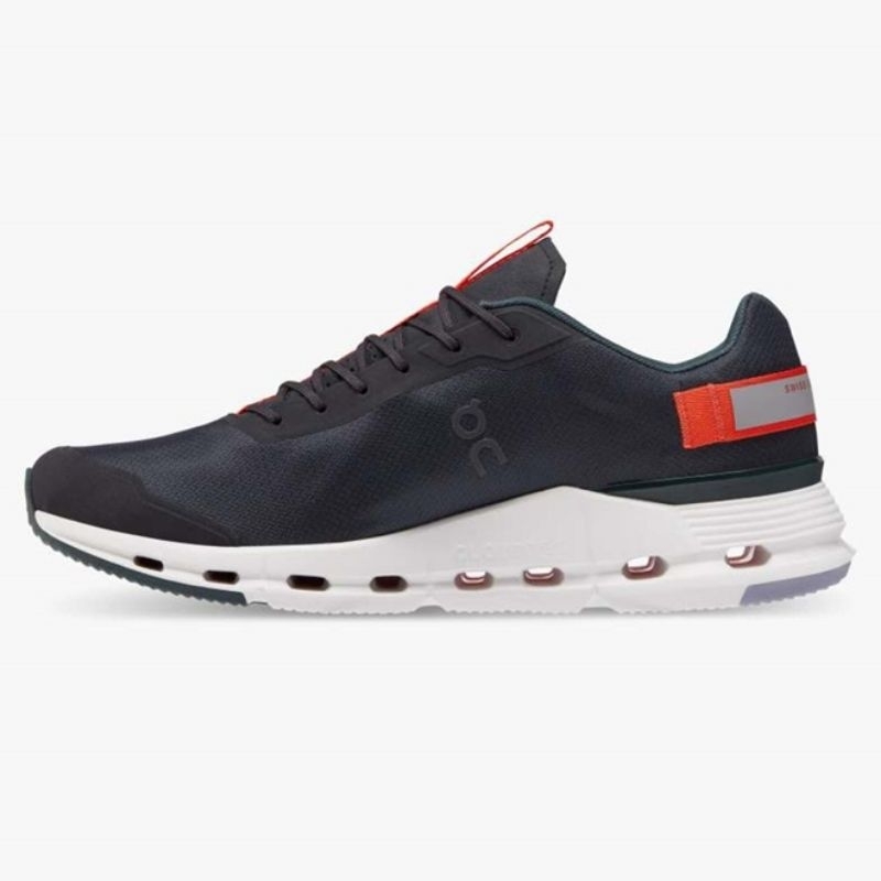 Giày On Running Cloudnova Form Cloud Nova Road Men's ON Running Shoes-Black | Fire Chính Hãng