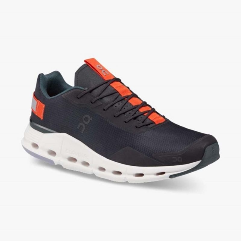 Giày On Running Cloudnova Form Cloud Nova Road Men's ON Running Shoes-Black | Fire Chính Hãng