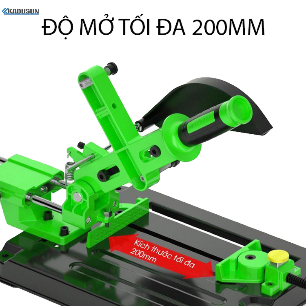 Bàn gắn máy mài máy cắt cầm tay thành bàn cắt bàn đa năng thanh trượt di chuyển tiện lợi Đế máy cắt cầm tay