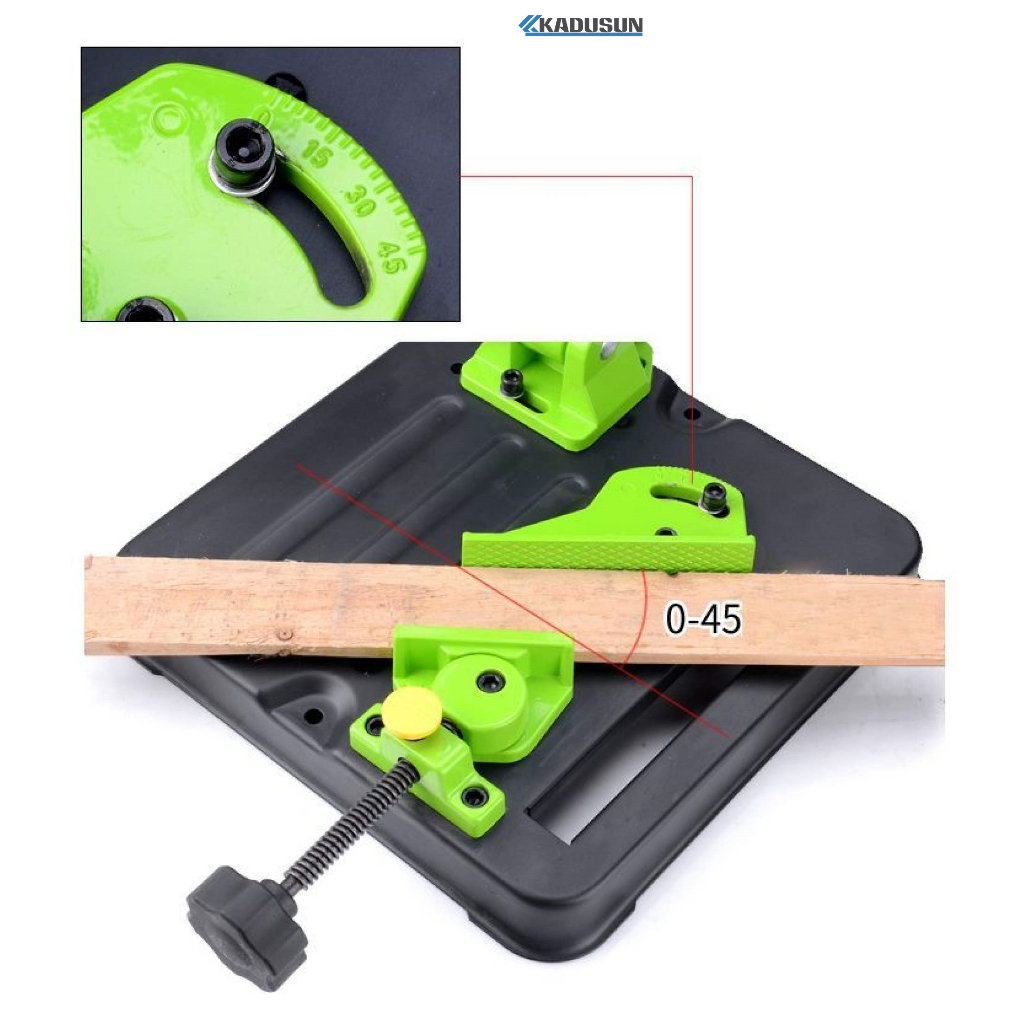 Bàn gắn máy mài máy cắt cầm tay thành bàn cắt bàn đa năng thanh trượt di chuyển tiện lợi Đế máy cắt cầm tay